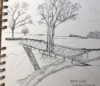 Ink drawing Roydmoor